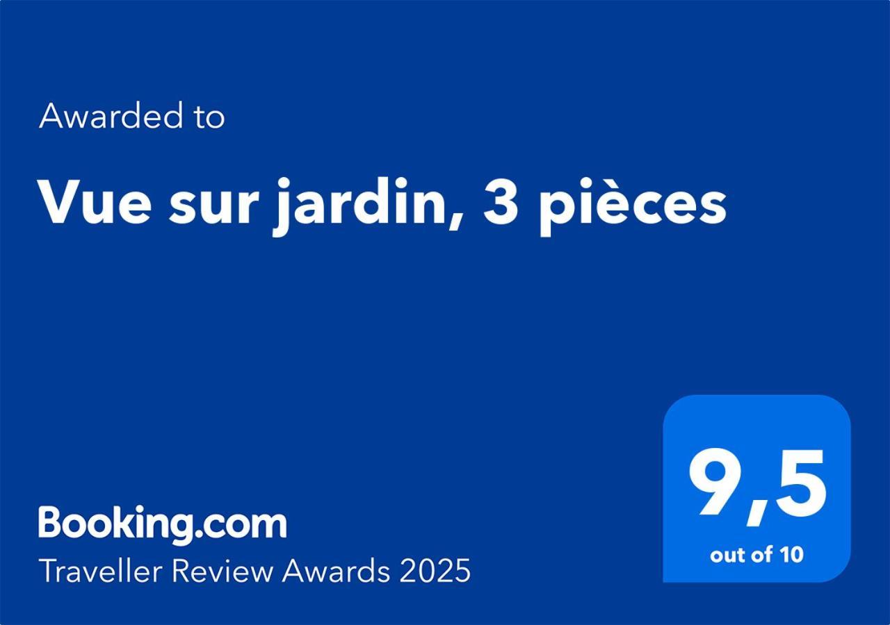 Ferienwohnung Vue Sur Jardin, 3 Pieces Paris Exterior foto